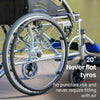 Equipmed SmartLine 20" Foldable Wheelchair