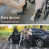 Equipmed Comfortline 24" XL Foldable Wheelchair
