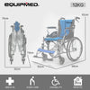 Equipmed SmartLine 20" Foldable Wheelchair