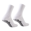 Equipmed Anti-Slip Socks for Everyday Mobility, White, US 9–11