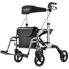 Equipmed SmartRoller 2-in-1 Rollator and Wheelchair