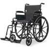 Equipmed Comfortline 24" XL Foldable Wheelchair