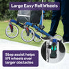 Equipmed ErgoStride Walker with Forearm Rest Supports