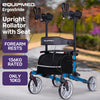 Equipmed ErgoStride Walker with Forearm Rest Supports