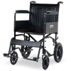 Equipmed Transitline XL Foldable Transit Wheelchair