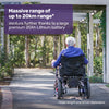 Equipmed PowerCruise DualSmart Foldable Electric Wheelchair