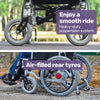 Equipmed PowerCruise Premium XL Foldable Electric Wheelchair