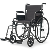 Equipmed Comfortline 24" XL Foldable Wheelchair