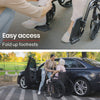 Equipmed Comfortline 24" XL Foldable Wheelchair