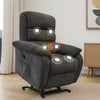 Mosma Anzac Lift Recliner With Massage & Heated - Dark Grey