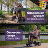 Equipmed FreeRoam Mid-Sized Foldable Mobility Scooter