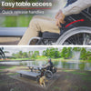Equipmed 24" Foldable Wheelchair with Adjustable Armrests