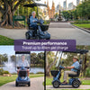Equipmed ComfortCruise Mobility Scooter with Roof