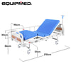 Equipmed 4 Function Manual Medical Bed