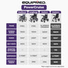 Equipmed PowerCruise Venture Foldable Electric Wheelchair