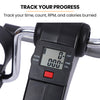 Proflex Foldable Mini Pedal Exerciser with Adjustable Resistance