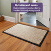EQUIPMED 45x70cm Non-Slip Indoor Rug Floor Mat Anti-Trip Edging