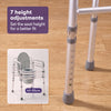 Equipmed Foldable Over Toilet Aid & Toilet Support Frame