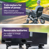 Equipmed PowerCruise Venture Foldable Electric Wheelchair