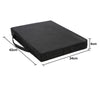 Equipmed Portable Padded Stadium Seat, Black