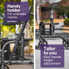 Equipmed SmartRoller 2-in-1 Rollator and Wheelchair
