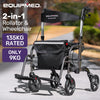 Equipmed SmartRoller 2-in-1 Rollator and Wheelchair