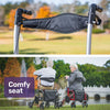 Equipmed SmartRoller 2-in-1 Rollator and Wheelchair