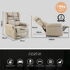 Fortia Electric Recliner Lift Heat Chair