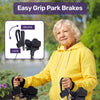 Equipmed ErgoStride Walker with Forearm Rest Supports