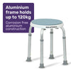 Equipmed Shower Chair Bath Stool