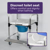 Equipmed Commode Shower Chair