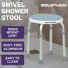 Equipmed Shower Chair Bath Stool