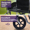 Equipmed SmartRide Foldable Wheelchair