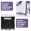 Equipmed SmartRide Foldable Wheelchair