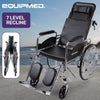 Equipmed SmartRide 24" Deluxe Foldable Wheelchair