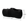 Equipmed Wrist and Hand Brace with Aluminium Splint & Flexible Support, Black