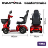 Equipmed ComfortCruise Large Mobility Scooter