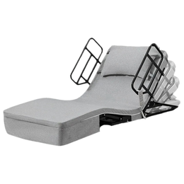 Equipmed Adjustable Bed with Back and Leg Lift