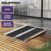 Equipmed 91cm Portable Folding Access Ramp
