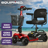 Equipmed FreeLite+ Mid-Sized Foldable Mobility Scooter
