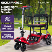 Equipmed Ultra-Lightweight Folding Electric Mobility Scooter