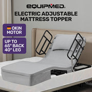 Equipmed Adjustable Bed with Back and Leg Lift