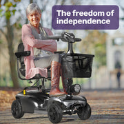 Equipmed FreeLite+ Mid-Sized Foldable Mobility Scooter