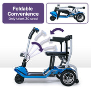 Equipmed Ultra-Lightweight Folding Electric Mobility Scooter