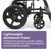 Equipmed Transitline Lite 16" Foldable Wheelchair