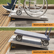 Equipmed 91cm Portable Folding Access Ramp