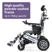 Equipmed PowerCruise Venture+ Reclining Foldable Electric Wheelchair