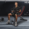 Proflex B200 Adjustable Weight Bench with Resistance Bands