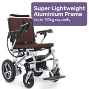 Equipmed Ultra-Light Foldable Electric Wheelchair
