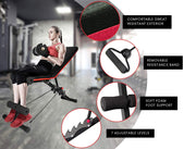 Proflex B200 Adjustable Weight Bench with Resistance Bands